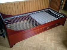 Klassisch Kolonialstil Massivholz Bett London Import Mahagonioptik