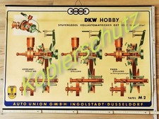 Original DKW Hobby Tafel M2 -
