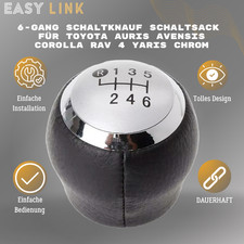 Schaltknauf Schalthebel Toyota