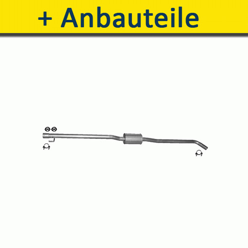 Mitteltopf auspuff für - mitteltopf,