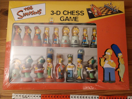 The simpsons chess schach - the,