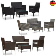 4-tlg. Garten-Lounge-Set Poly