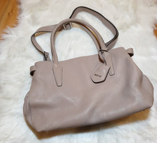 Abro Lederhandtasche neu / unbenutzt / Damenhandtasche Leder beige / taupe
