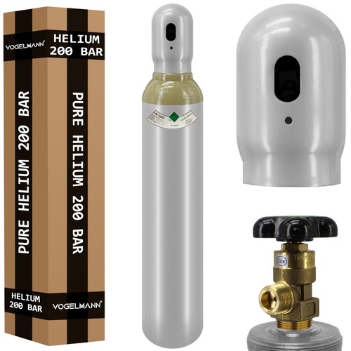Helium gasflasche 200 bar - 8l,