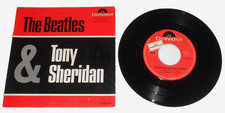 THE BEATLES & TONY SHERIDAN EP SINGLE MY BONNIE SONDER-AUFLAGE 4 TRACKS VINYL 7"