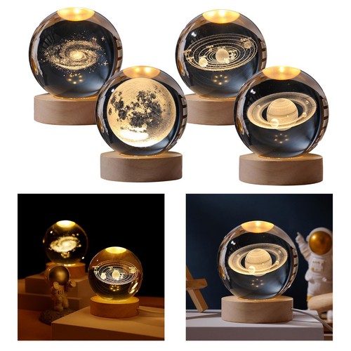 3D-Kristallkugel-Nachtlampe