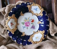 Antique Meissen Porcelain Blue