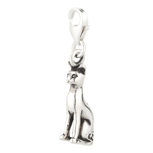 Charm anhänger katze 1 mit - anhänger,