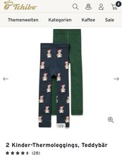 Tchibo Thermo Leggings Hose Kinder Neu Gr. 110/116 Leggins Thermohose Winter