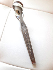 DDR Besteck  ABS 920  Zuckerzange - Zuckergreifer KARO - Schachbrett Edelstahl