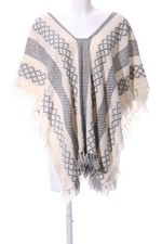 Strickponcho Damen