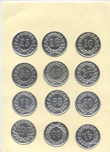 Zinn embleme 5cm - zinn,