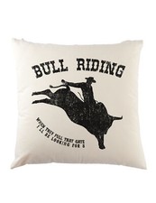 Bull Riding Dekokissen Rodeo