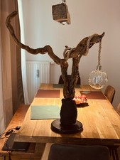  Stehlampe   Altholz  Balken 