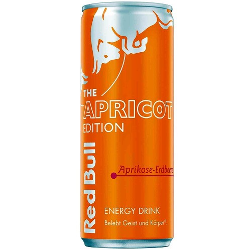 12x red bull apricot - bull, 250ml
