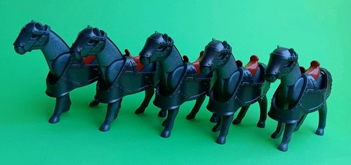 Playmobil 5 pferde mit - 5,