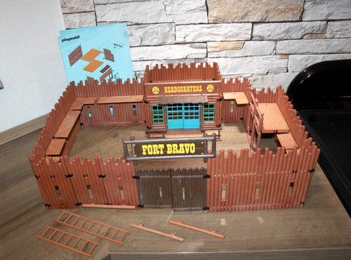 Playmobil western fort - western, bravo