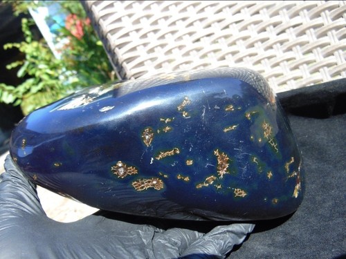 Blauer sumatra bernstein - blauer,