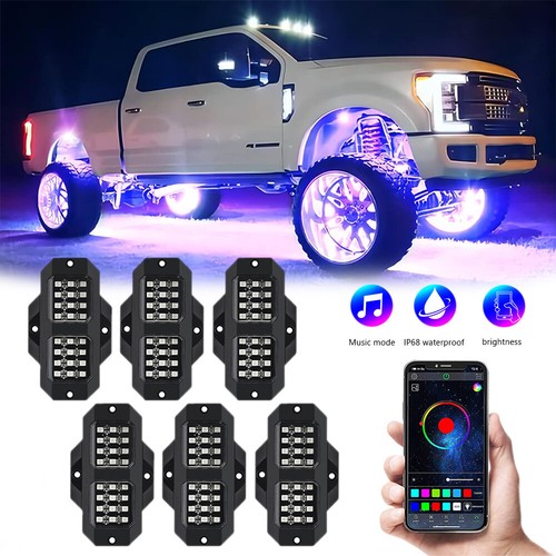 Auto rgb led - 6x,