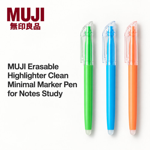 Muji radierbarer textmarker - radierbarer,