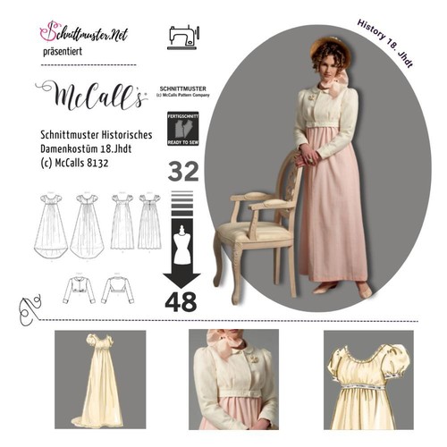Schnittmuster mccalls 8132 - schnittmuster,
