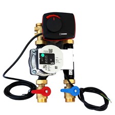 Environ DN20 Pumpengruppe mit 3 Wege Mischer und Wilo Para 15/6 Hocheffizienzpum