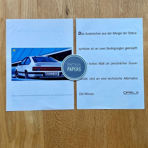 1985 opel monza - 1985, oldtimer