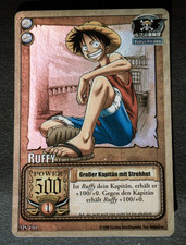 One Piece TCG Karte - Ruffy Großer Kapitän mit Strohhut