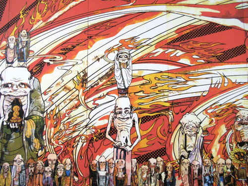 Murakami 500 arhats - "500, arhats"
