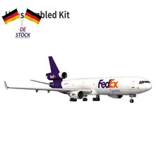 1:100 Scale Fedex MD-11 Air Plane Model 3D Paper Unassembled Kit Aircraft Toy c
