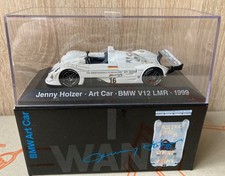 BMW V12 LMR 1999, #16, Art Car Jenny Holzer, Minichamps im Maßstab 1/43!