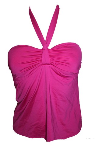 Bikini tankini oberteil pink - ,