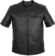 Biker Hemd Weste mit Ärmel