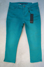 Street One YORK 3/4 Jeans Damen Capri W 27,28,29  L22 Slim Fit türkis 49,99€ NEU