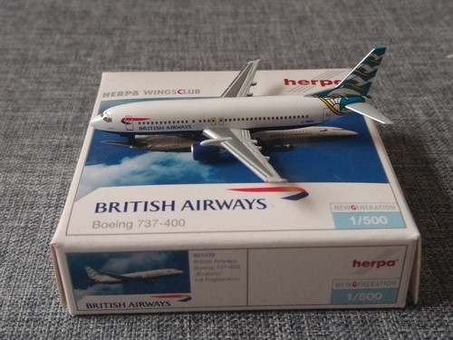 Herpa wings club modell 500 - modell, 1:500