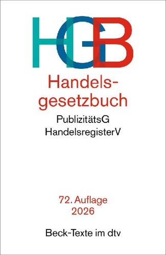 Handelsgesetzbuch hgb mit - hgb:,