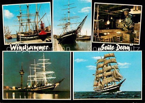 Segelschiffe windjammer seute - segelschiffe,
