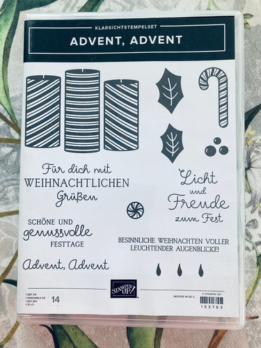 Stampin stempelset advent - stempelset,
