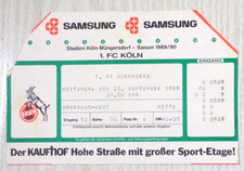 Ticket - 1. FC Köln - 1. FC
