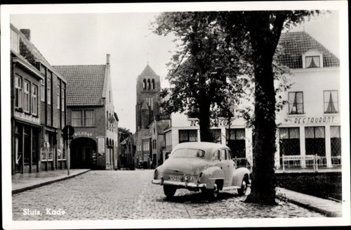 Sluis zeeland niederlande - ak,