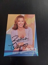 Autogramm AK Autogrammkarte Bettina Cramer Moderatorin Frühstücksfernsehen 