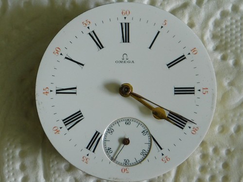 Omega taschenuhrwerk mit - omega,