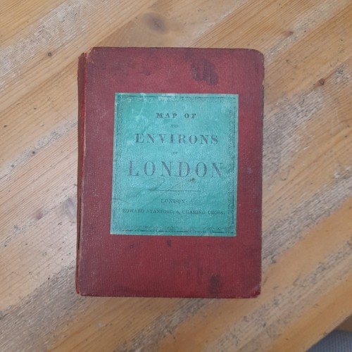 Karte der umgebung - der, london
