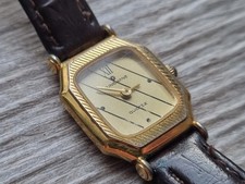 Vintage Junghans Quartz Uhr | Oktogonal Goldfarben | Ref. 0/7 5050 | Elegant