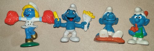 Schlümpfe schleich und - 4,