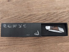 Mammut Taschenmesser 440 Aisi, Nussbaum Holzgriff Neu