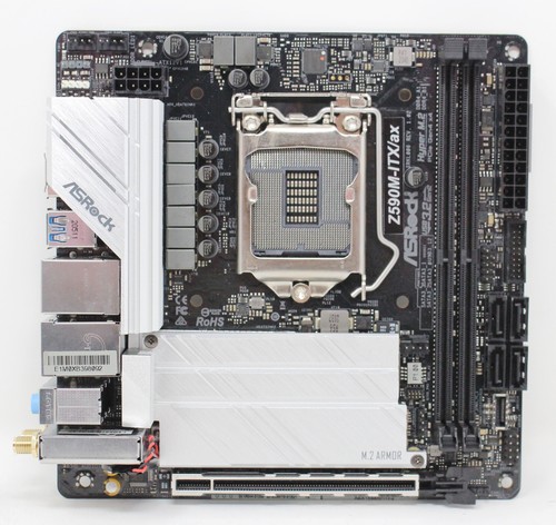 Asrock z590m itx intel z590 - z590m-itx/ax,