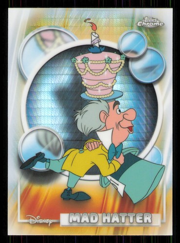 Mad hatter topps chrome disney - hatter,