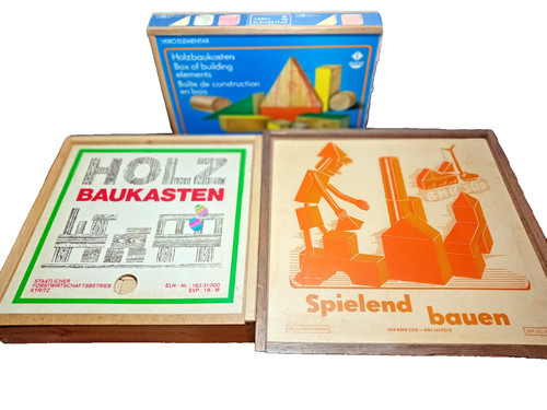 Alte vero holzbaukasten ddr - 3,