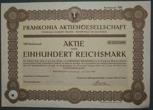 Frankonia aktiengesellschaft - frankonia,